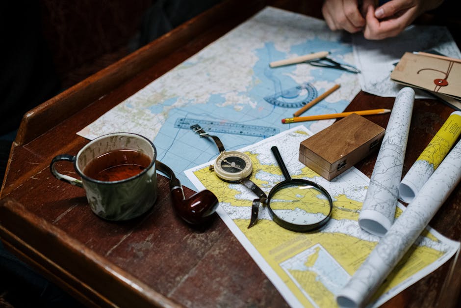 How to Navigate Using Traditional Map and Compass